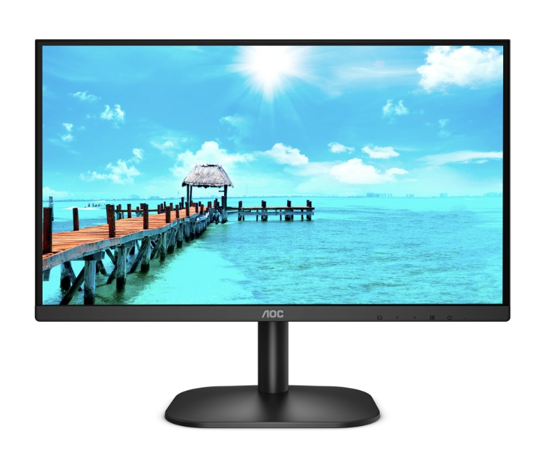 Монитор, AOC 22B2H/EU, 21.5" VA WLED, 1920x1080@75Hz, 4ms GtG, 250cd m/2, 3000:1, DCR 20M:1, FlickerFree, Low Blue Light, Tilt, D-SUB, HDMI