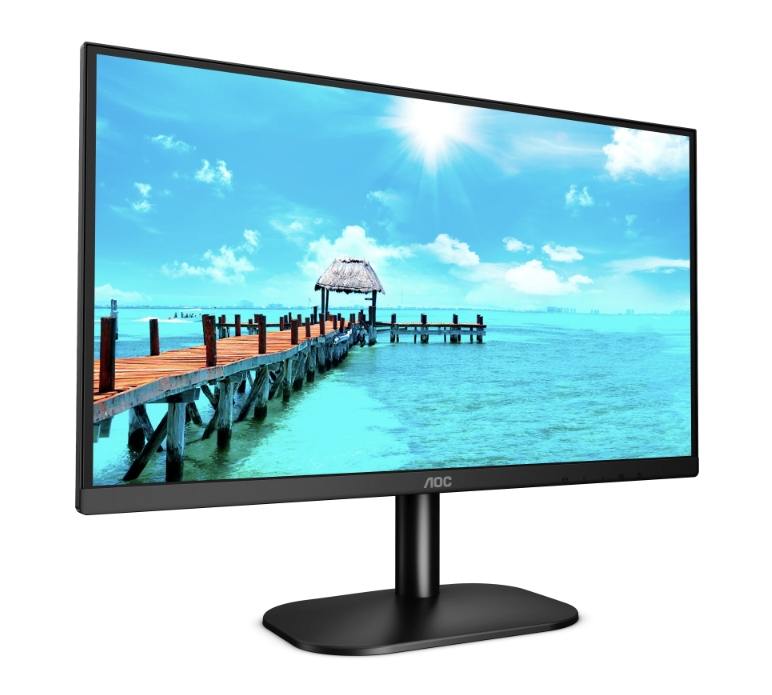 Монитор, AOC 22B2H/EU, 21.5" VA WLED, 1920x1080@75Hz, 4ms GtG, 250cd m/2, 3000:1, DCR 20M:1, FlickerFree, Low Blue Light, Tilt, D-SUB, HDMI - image 1