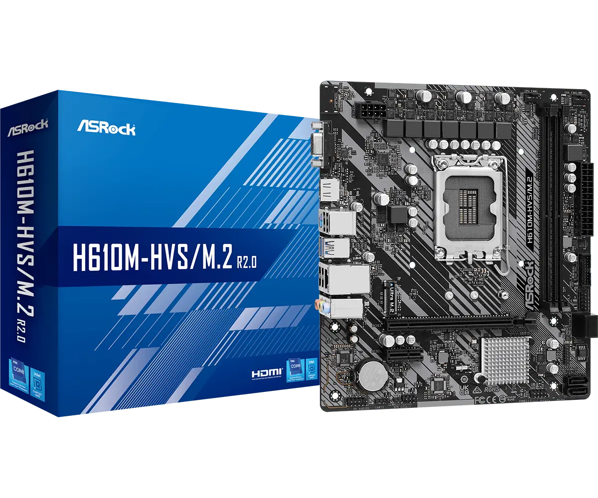 Дънна платка, ASROCK H610M-HVS/M.2 R2.0