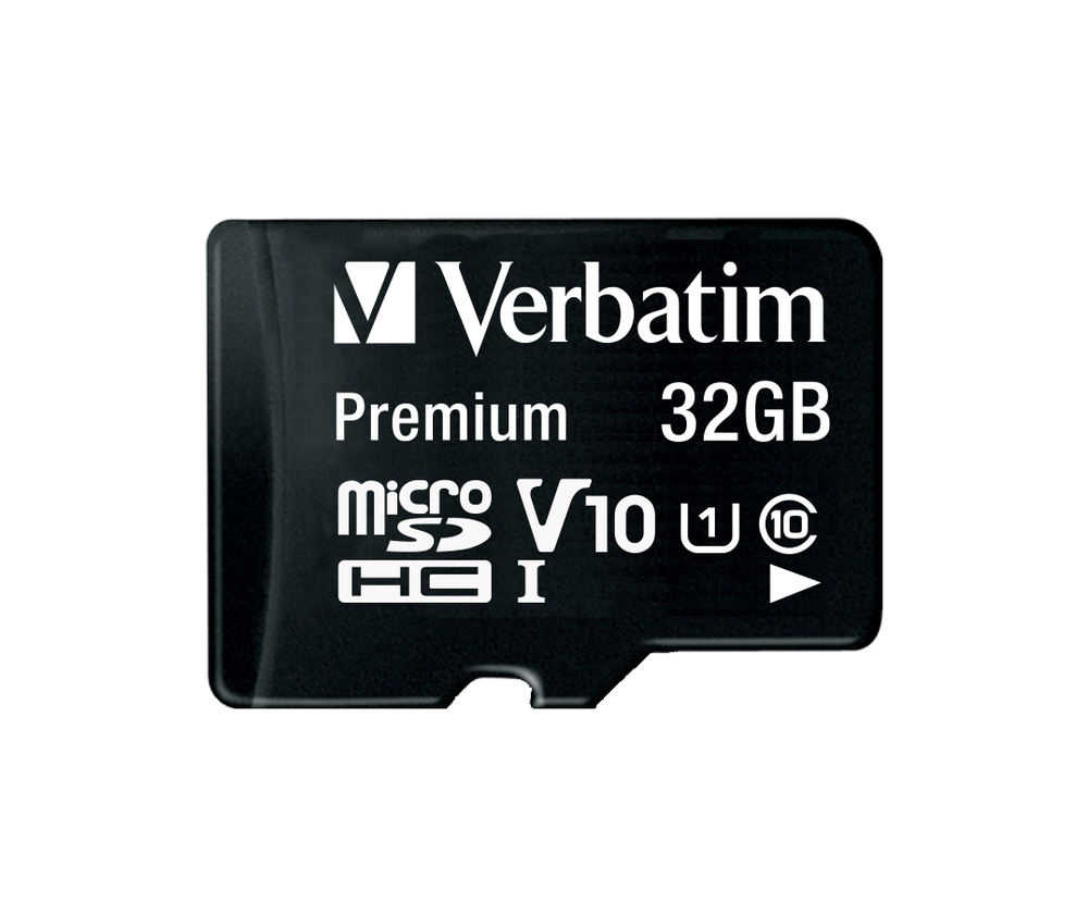 Памет, Verbatim Premium micro SDHC 32GB Class 10 (Incl. Adaptor) - image 1