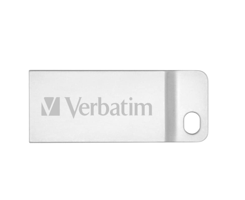 Памет, Verbatim Metal Executive 64GB USB 2.0 Silver - image 1