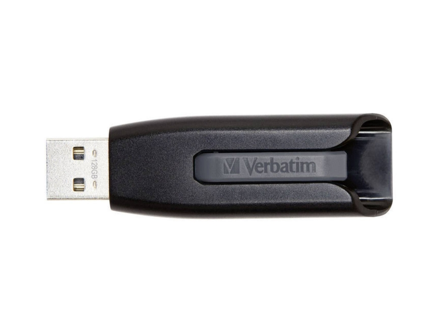 Памет, Verbatim V3 USB 3.0 128GB Store 'N' Go Drive Grey