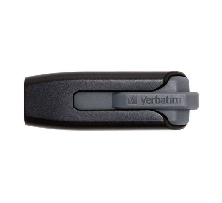 Памет, Verbatim V3 USB 3.0 128GB Store 'N' Go Drive Grey - image 1