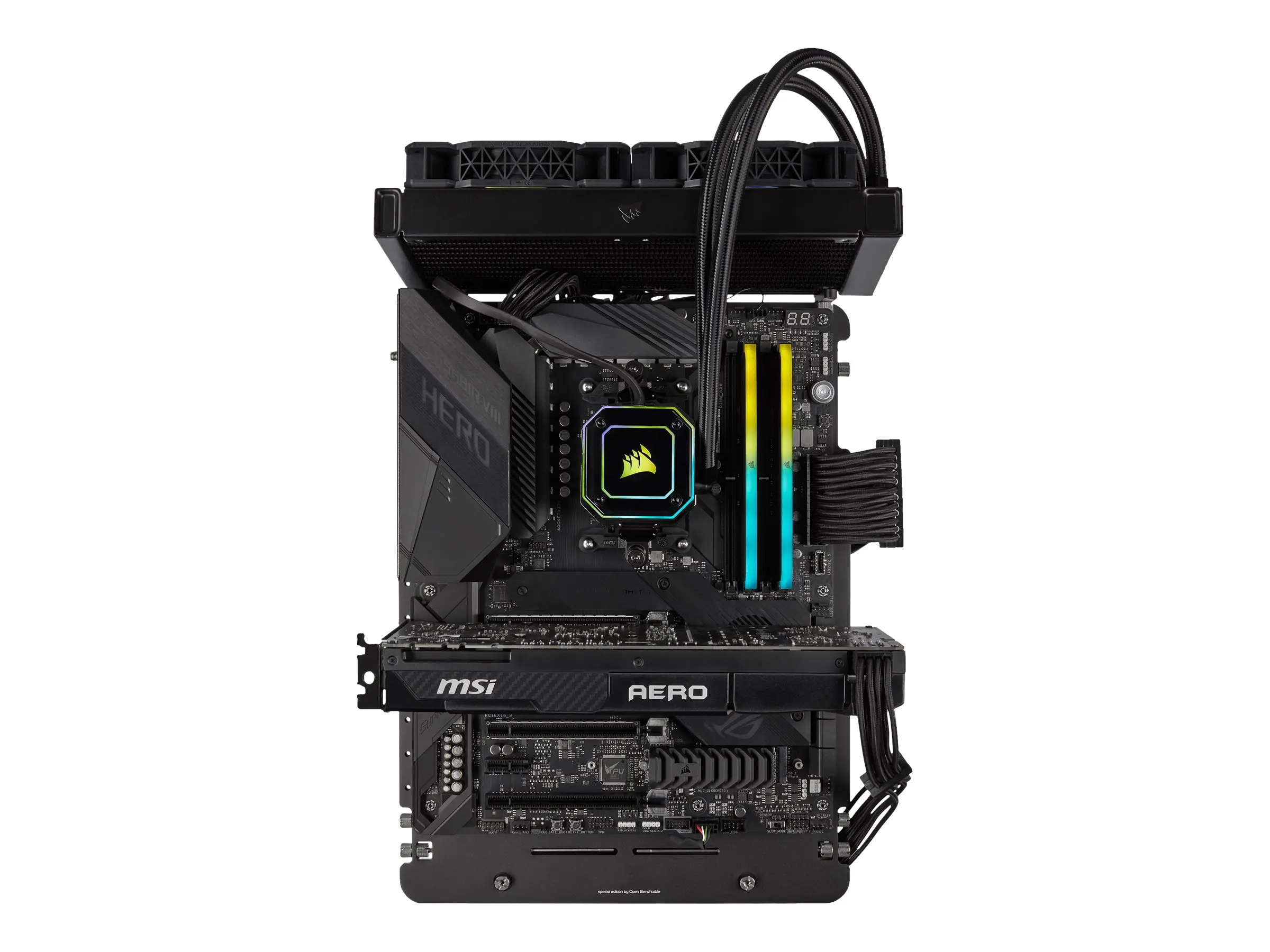 Памет Corsair Vengeance RS RGB Black 32GB(2x16GB) DDR4 3200MHz CMG32GX4M2E3200C16 - image 6