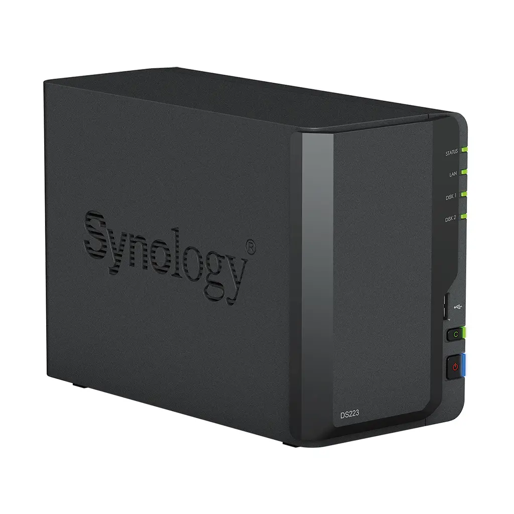 Мрежов сторидж Synology DS223, За 2 диска, 2GB, Гигабит, USB3.2 - image 5