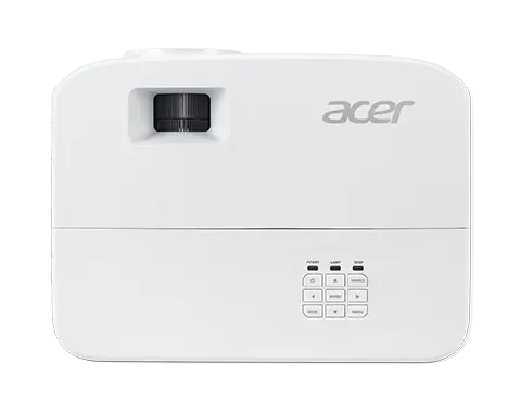 Мултимедиен проектор, Acer Projector P1257i DLP, XGA (1024x768), 4800 ANSI LUMENS, 20000:1, 2x HDMI, RCA, Wireless dongle included, Audio in/out, VGA in/out, RS-232,Bluelight Shield, LumiSense, Built-in 10W Speaker, 2.4kg, White - image 2