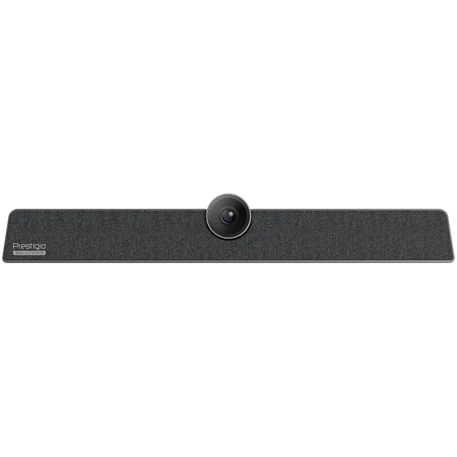 Prestigio Solutions Video Conferencing Collaboration Bar Alpha: UHD, 12MP, 6 mic, 8m (Range), Connection via USB Type-C or AUX - image 2