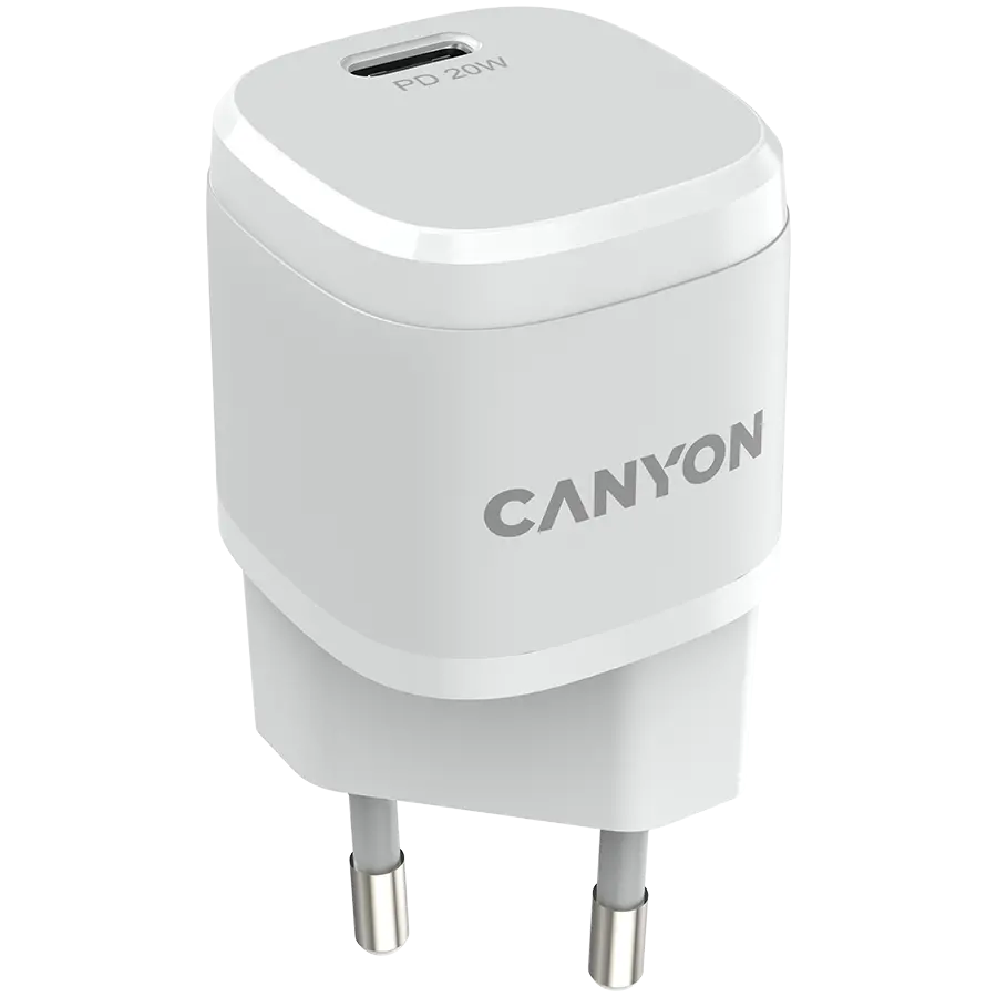CANYON charger H-20-05 PD 20W USB-C White - image 1