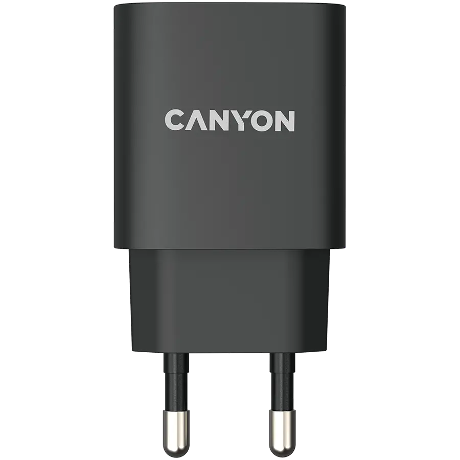 CANYON charger H-20-02 PD 20W USB-C Black - image 1