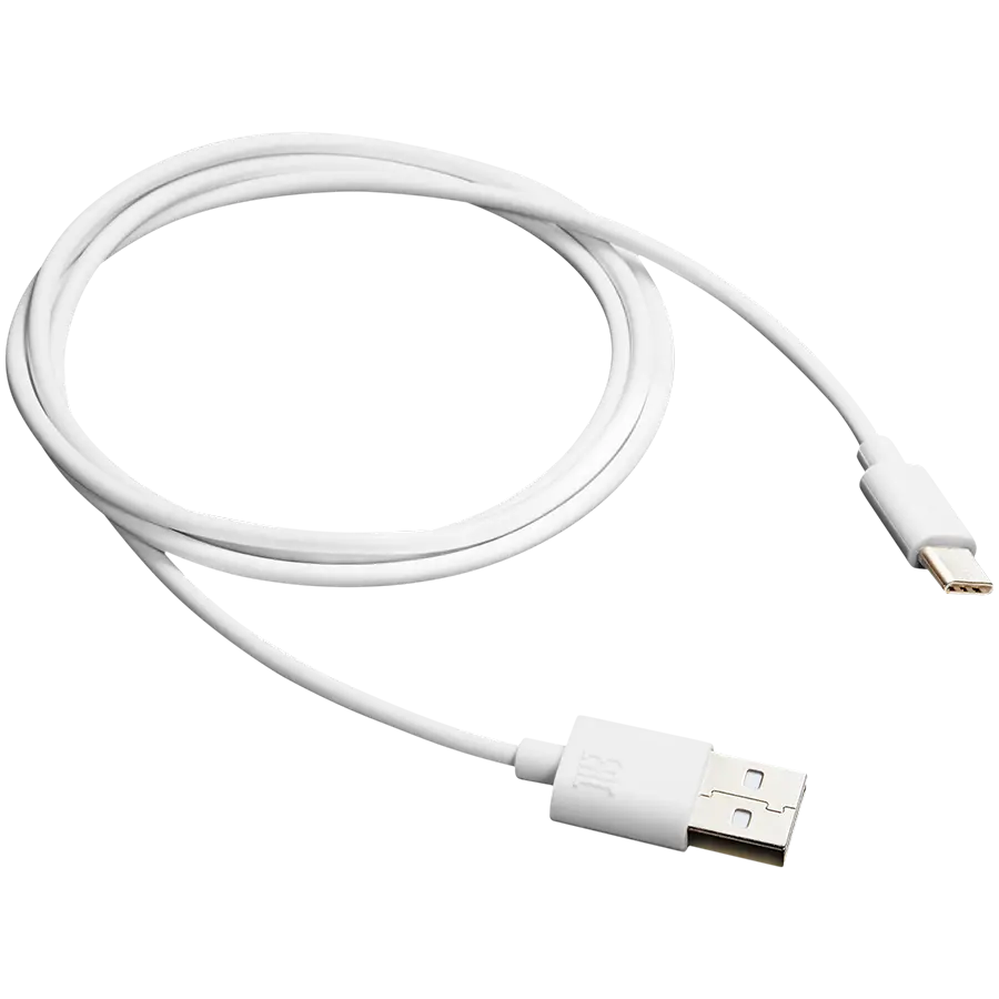 CANYON Type C USB Standard cable, 1M, White - image 1