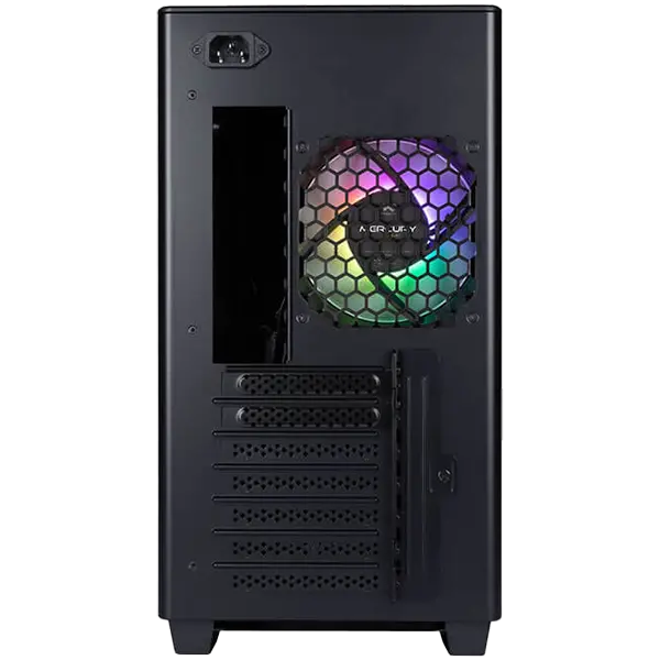 Chassis In Win A5 Mid Tower, Tempered Glass, Aluminium, 1x In Win Mercury AM120S fan, Toolless Design, E-ATX/ATX/mATX/mITX, 1x USB 3.2 Gen 2x2 Type-C, 2x USB 3.2 Gen 1, HD Audio, Dimension 399x215x407mm - image 3