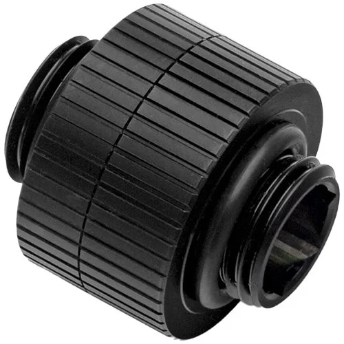 EK-Quantum Torque Extender Rotary MM 14 - Black, premium revolvable male-threaded extender - image 1