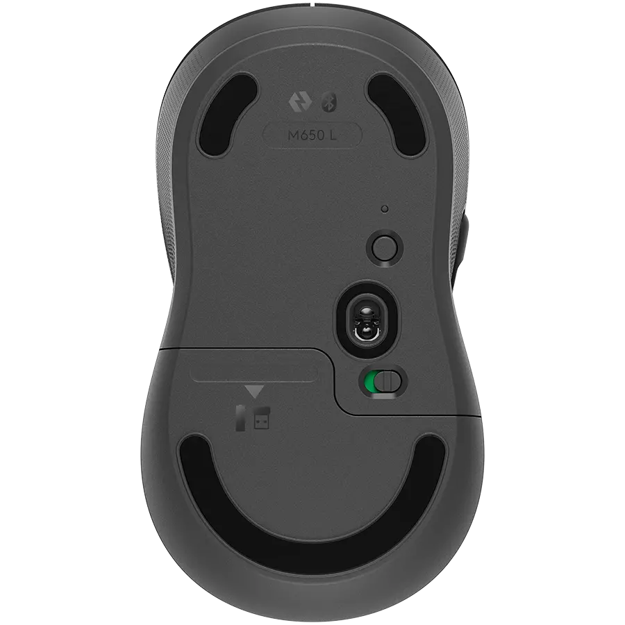 LOGITECH Signature M650 L Wireless Mouse for Business - GRAPHITE - BT  - EMEA - M650 L B2B - image 3