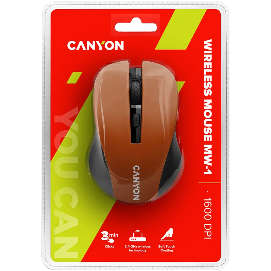 CANYON mouse MW-1 Wireless Orange - image 2