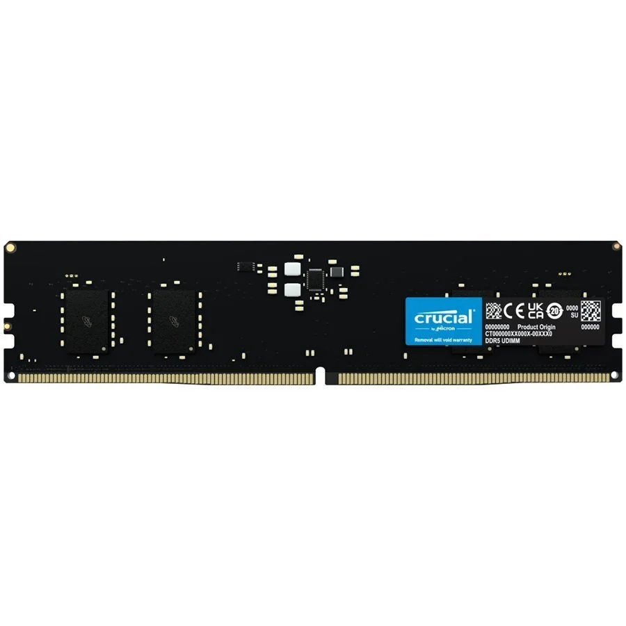 Crucial 32GB DDR5-4800 UDIMM CL40 (16Gbit)