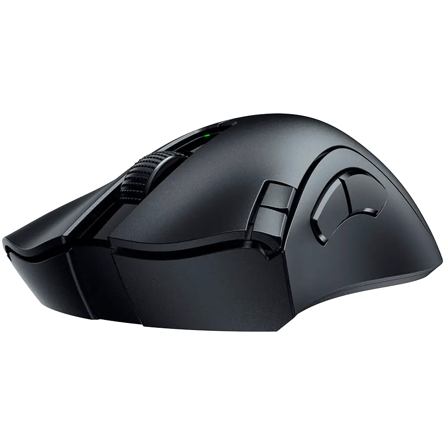 Razer DeathAdder V2 X HyperSpeed, HyperSpeed Wireless, 14 000 DPI Optical Sensor, 2nd-gen Razer Mechanical Mouse Switches, 100% PTFE mouse-feet, Up to 235 hours of battery life (2.4GHz), AA/AAA Hybrid battery slot, Weight: 86-103g - image 2