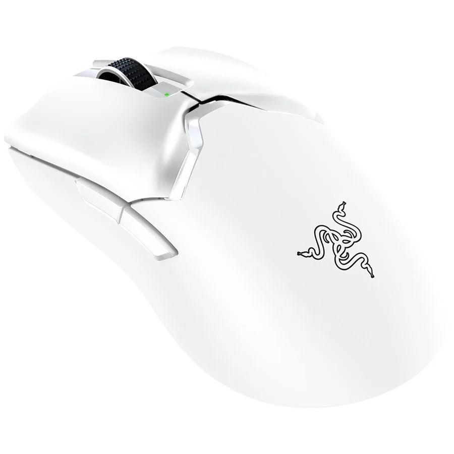 Razer Viper V2 Pro, White, Wireless Gaming Mouse, Focus Pro 30K Optical Sensor, 30000 DPI, Razer™ Speedflex Cable USB Type-C, Up to 80 hours battery life (constant motion at 1000Hz), 58g weight, Right-handed Symmetrical - image 1