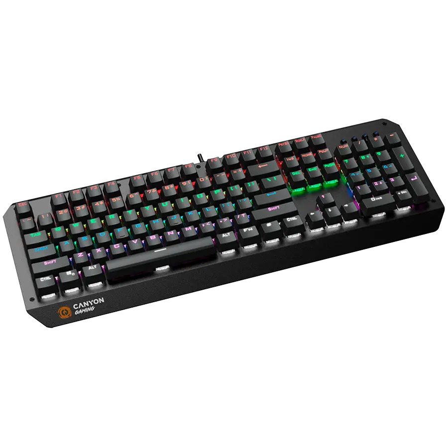 CANYON keyboard Hazard GK-6 RGB US Wired Black - image 3