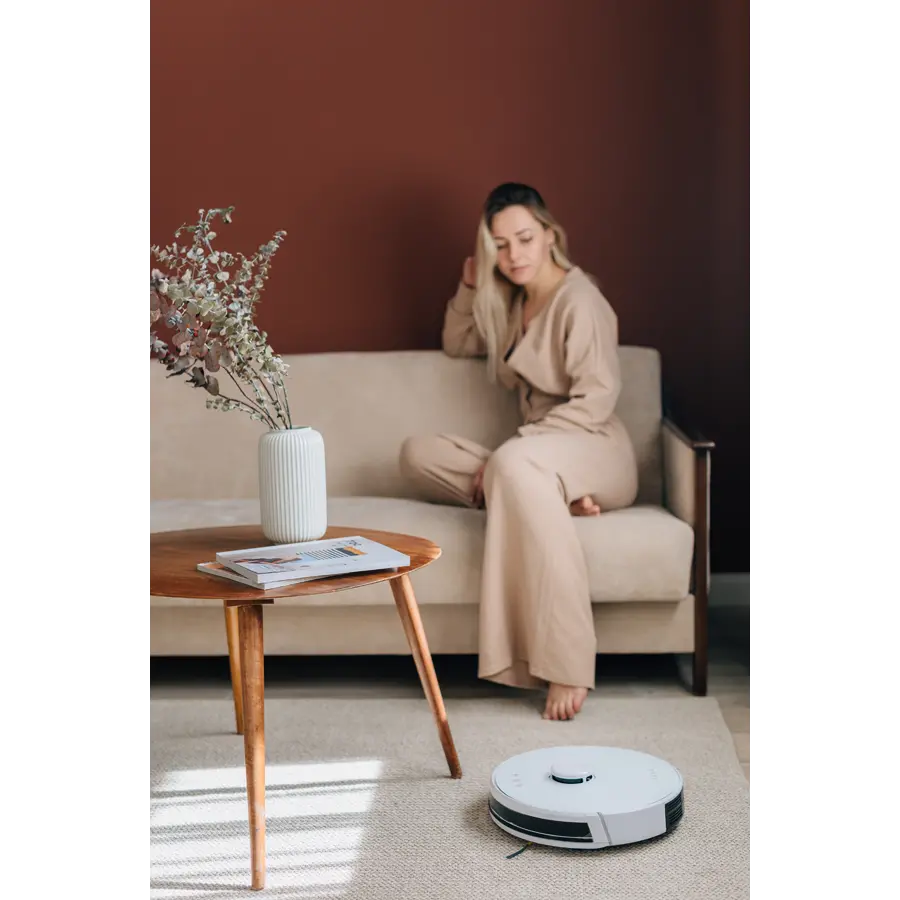 AENO Robot Vacuum Cleaner RC2S: wet & dry cleaning, smart control AENO App, powerful Japanese Nidec motor, turbo mode - image 8