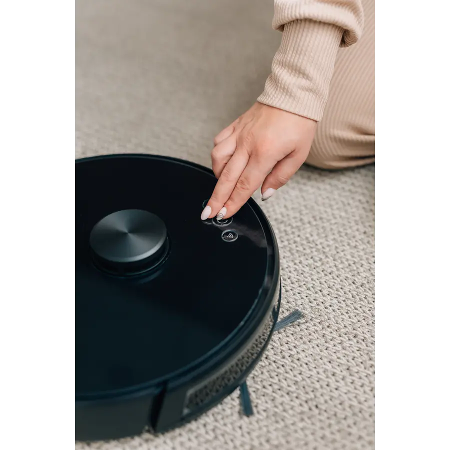 AENO Robot Vacuum Cleaner RC3S: wet & dry cleaning, smart control AENO App, powerful Japanese Nidec motor, turbo mode - image 12