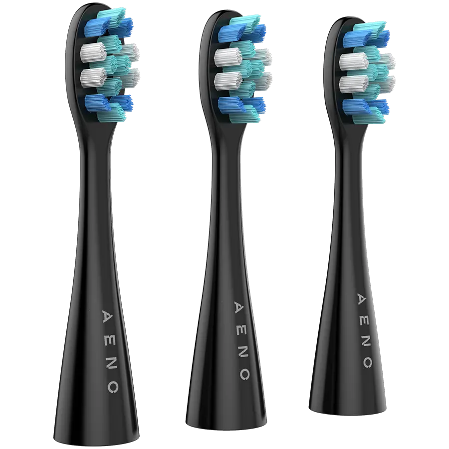 AENO Sonic Electric toothbrush, DB7: White, 3modes, 1 brush head + 2 stickers,  30000rpm, 100 days without charging, IPX7 - image 3