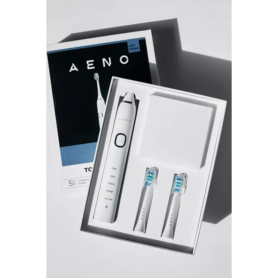 AENO Sonic Electric Toothbrush DB5: White, 5 modes, wireless charging, 46000rpm, 40 days without charging, IPX7 - image 7