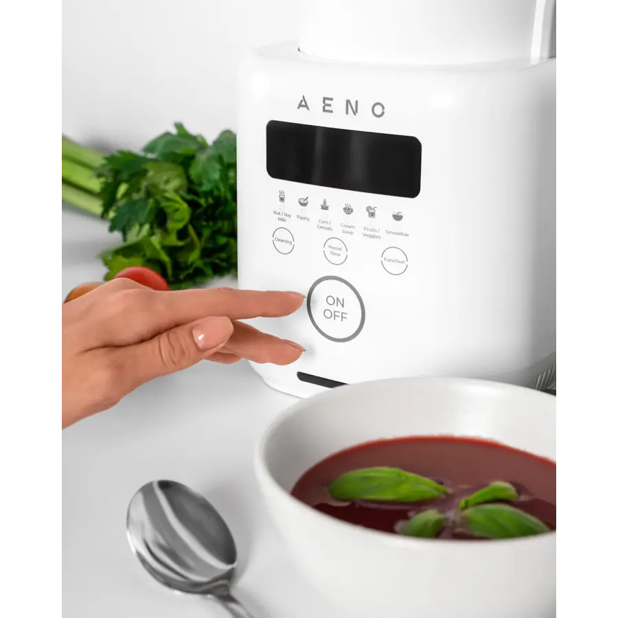 AENO Table Blender-Soupmaker TB2: 800W, 35000 rpm, boiling mode, high borosilicate glass cup, 1.75L, 6 automatic programs, preset time, LED-display - image 2