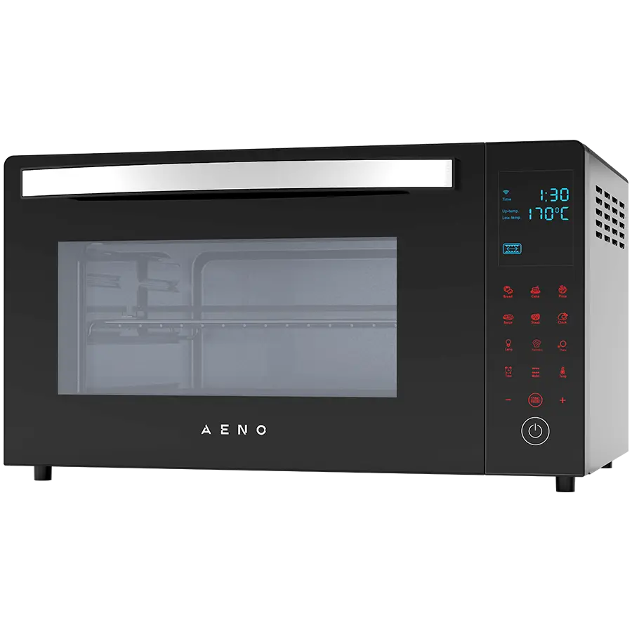 AENO Electric Oven EO1: 1600W, 30L, 6 automatic programs+Defrost+Proofing Dough, Grill, Convection, 6 Heating Modes, Double-Glass Door, Timer 120min, LCD-display - image 2