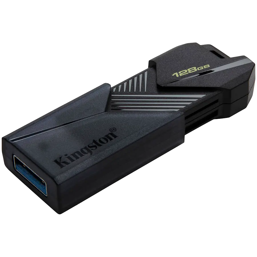 Kingston 128GB Portable USB 3.2 Gen 1 DataTraveler Exodia Onyx - image 1