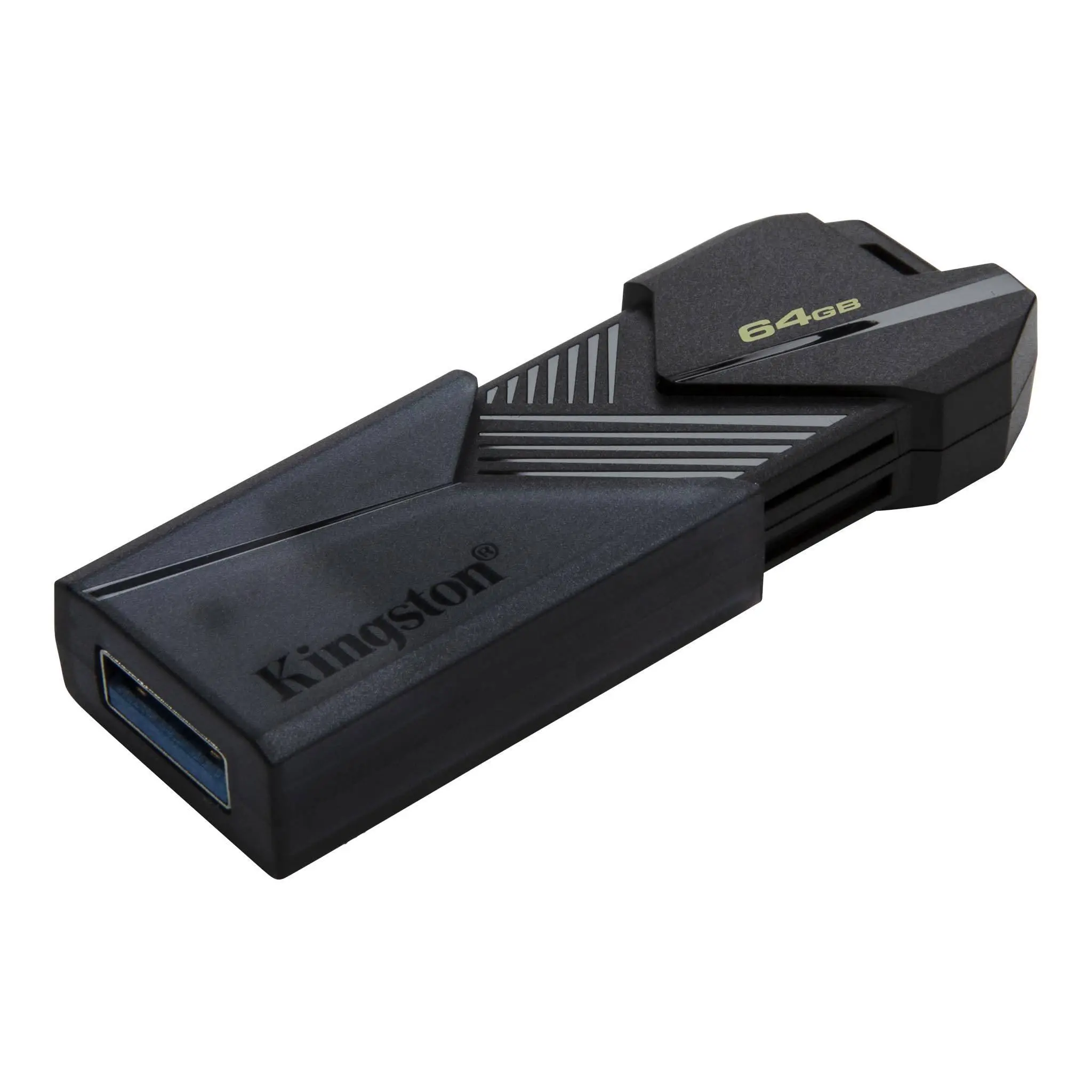 Kingston 64GB Portable USB 3.2 Gen 1 DataTraveler Exodia Onyx