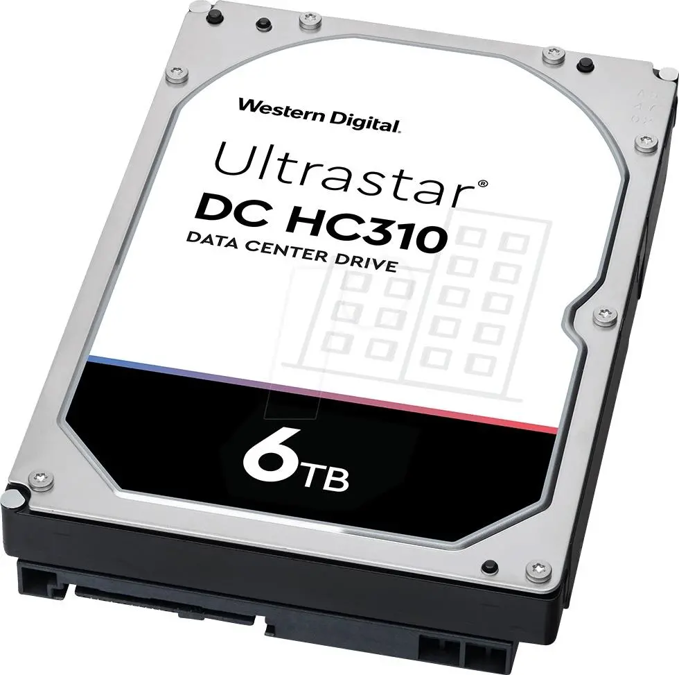 Хард диск WD Ultrastar HC310 ES, 6TB, 7200rpm, 256MB, SATA 3 - image 1