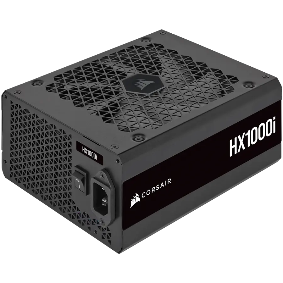 Corsair PSU 1000W HX1000i 80+ Platinum 140mm fan black