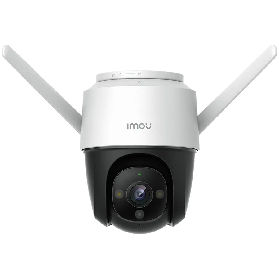 Imou Cruiser, full color night vision Wi-Fi IP camera 4MP, rotation 355° pan & 90° Tilt, 1/2.7"; progressive  CMOS, H.265/H.264, 25fps@1440, 3.6mm Fixed lens, field of view: 88°, IR up to 30m, 16xDigital Zoom, 1xRJ45, Built-in Mic&Speaker, IP66.