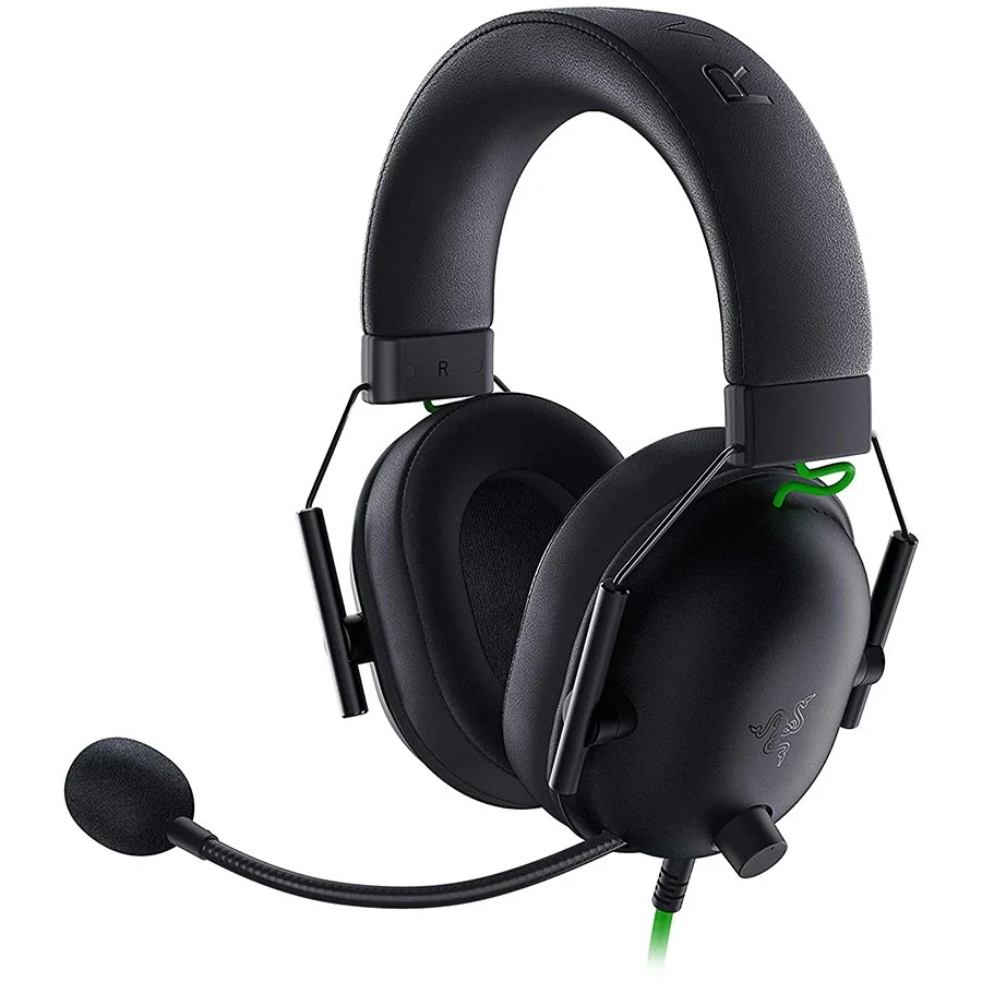 Razer BlackShark V2 X, 12 Hz – 28 KHz Frequency Response, 32 Ω (1 kHz) Impedance, Razer TriForce Driver, Breathable memory foam, Advanced passive noise cancellation, Analog 3.5 mm Connection, 100 Hz – 10 kHz Microphone Frequency, 1.3 m Cable