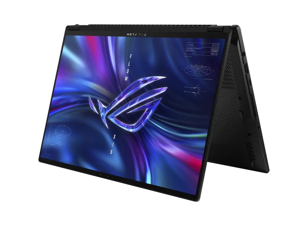 Лаптоп, Asus ROG Flow X16 GV601VI-NL010X, Intel i9-13900H , 2.6 GHz (24M Cache, up to 5.4 GHz) 16" QHD+ 16:10 (2560 x 1600, WQXGA)240Hz Touch,32GB DDR5 4800( 2*16),2TB PCIE NVME, RTX 4070, GDDR6 8GB,Illum. Kbd, 1-Zone RGB,Win11 Pro Off Black - image 2