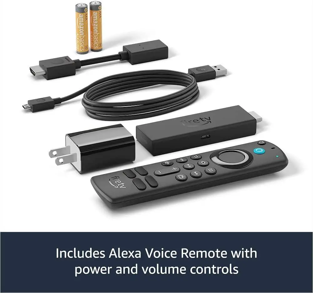 Мултимедиен плеър AMAZON Fire TV Stick 4K Gen2, Wi-Fi 6, Alexa Voice Remote, Черен - image 1