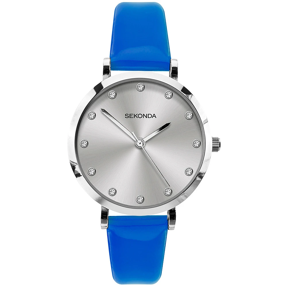 Дамски часовник Sekonda Editions Neon Blue - S-40013.00