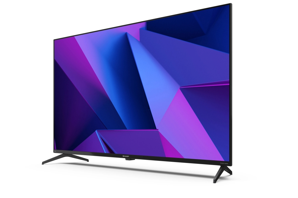 Телевизор, Sharp 43FN2EA, 43" LED  Android TV, 4K Ultra HD 3840x2160 Frameless, 1 000 000:1, DVB-T/T2/C/S/S2, Active Motion 800, HARMAN/KARDON, HDR10, Dolby Digital, Dolby Vision, DTS:X, Google Assistant, Chromecast Built-in, 2xHDMI 2.1, SD card reader, 3.5mm Headp - image 2