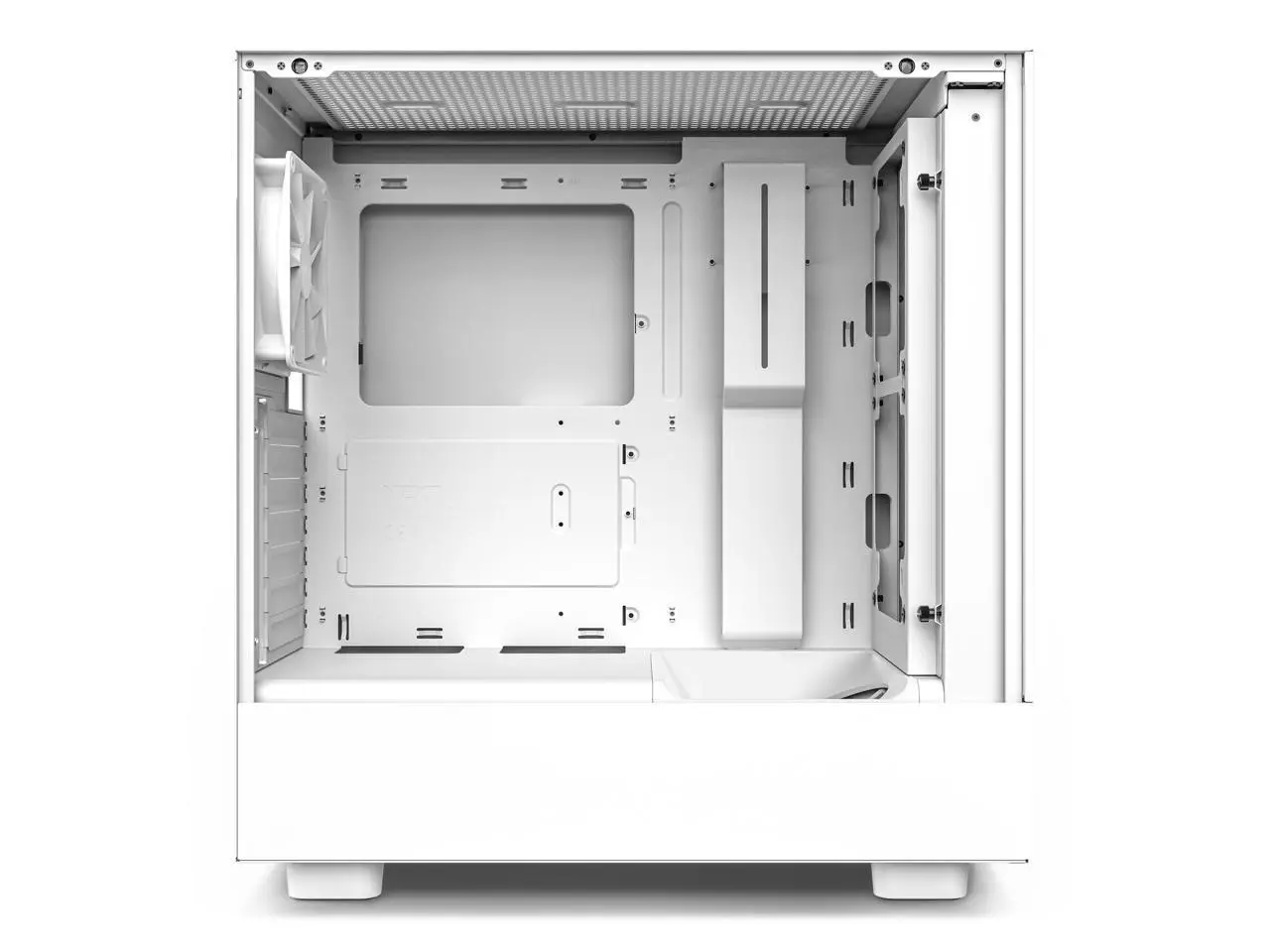 Кутия NZXT H5 Flow Matte White, Mid-Tower - image 5