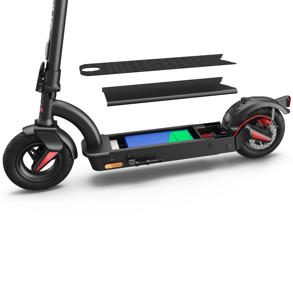 Електрически скутер, Sharp Electric Scooter, Range per charge: 40 km, LED Display, USB Charging Port, Bluetooth, IPX4 certification, Wheel size: 10", Dual brake systems, Mechanical bell, Max load: 120 kg, Black - image 6