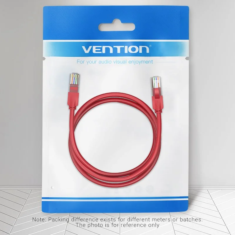 Vention Кабел LAN UTP Cat.6 Patch Cable - 2M Red - IBERH - image 11