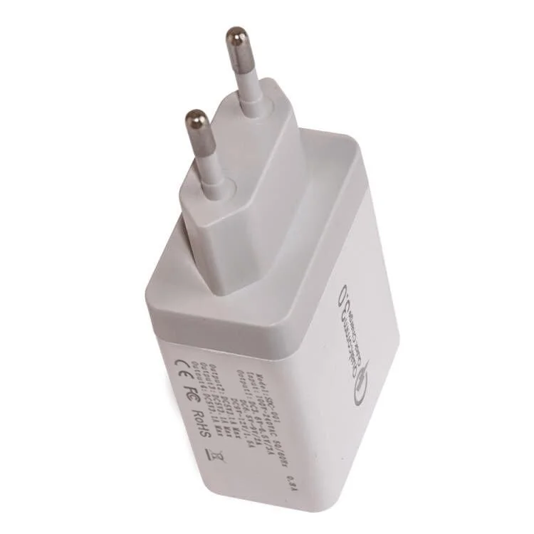 Makki бързо зарядно Fast Charger - QC3.0+3xUSB 30W White - MAKKI-QC48W4 - image 5