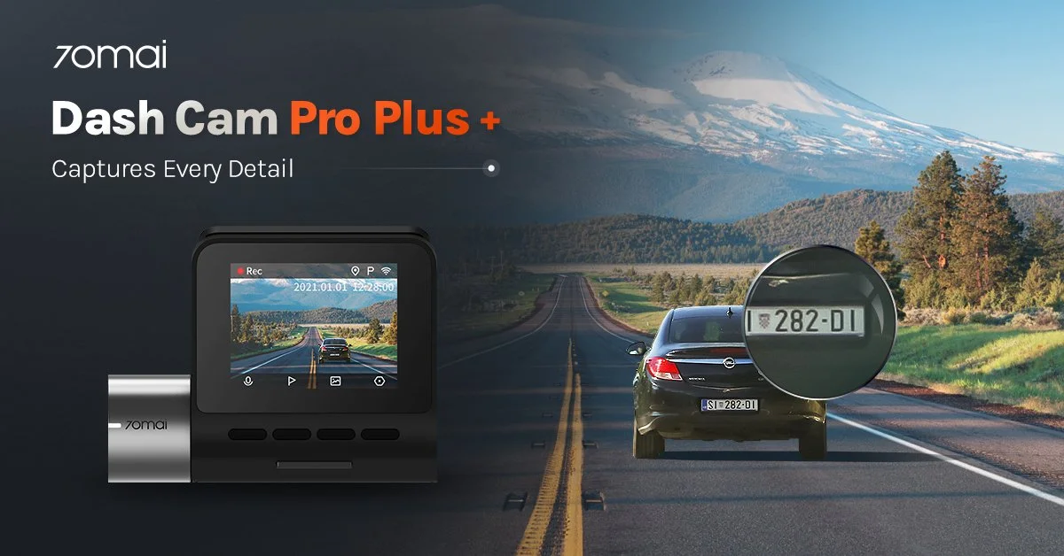 70mai Видеорегистратор Dash Cam Pro Plus+ A500S - image 1