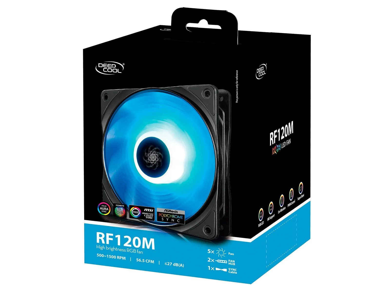 Вентилатор, DeepCool RF120M - image 8