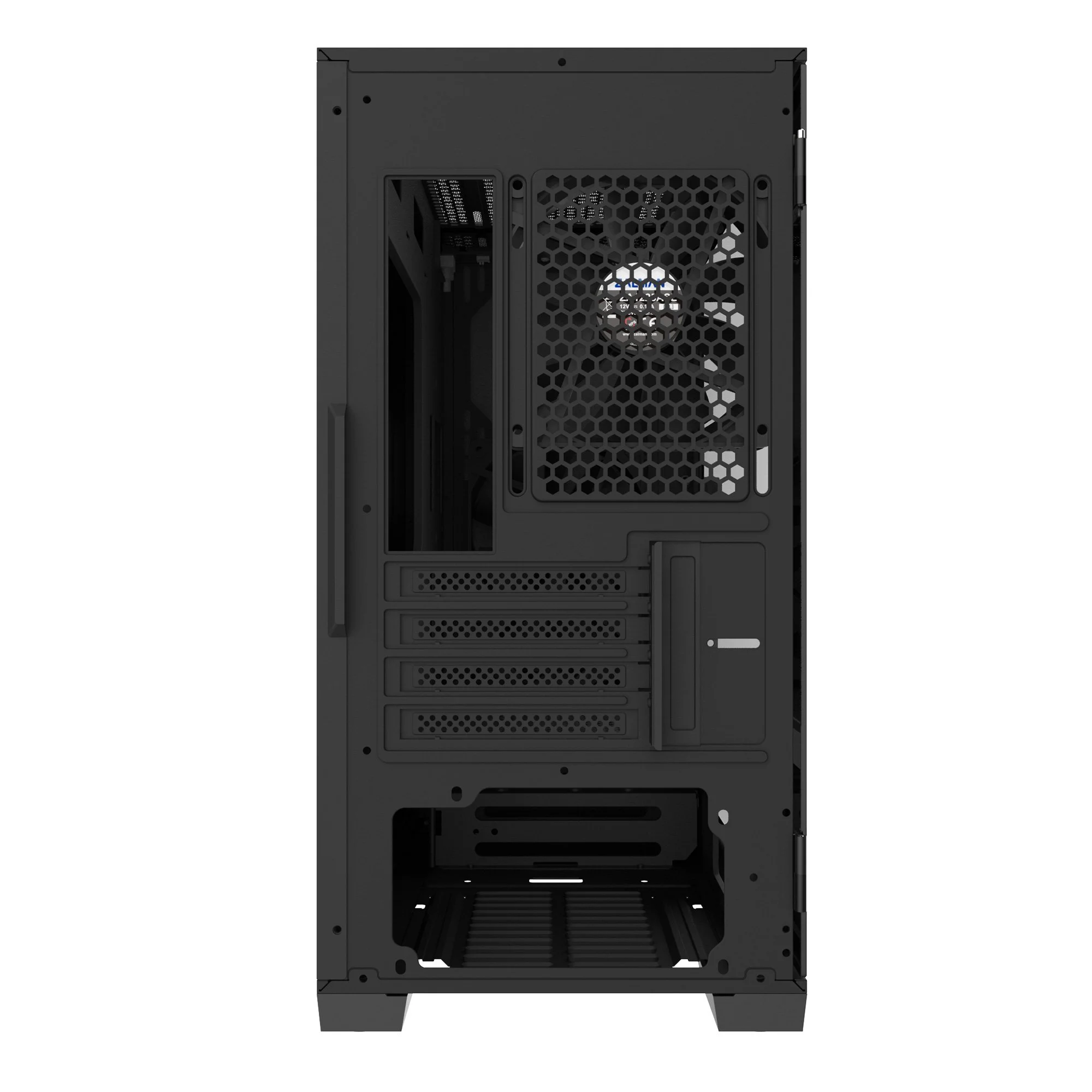 Zalman компютърна кутия Gaming Case mATX - Z1 Iceberg Black - image 18