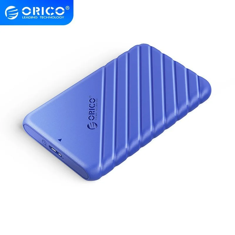 Orico кутия за диск Storage - Case - 2.5 inch USB3.0 BLUE - 25PW1-U3-BL - image 2