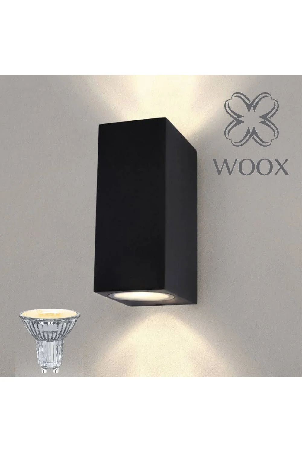 Woox смарт крушка Light - R5143 - WiFi Smart GU10 LED Clear Spot Bulb, 4.9W/50W, 345lm, Warm and Cool white - image 4