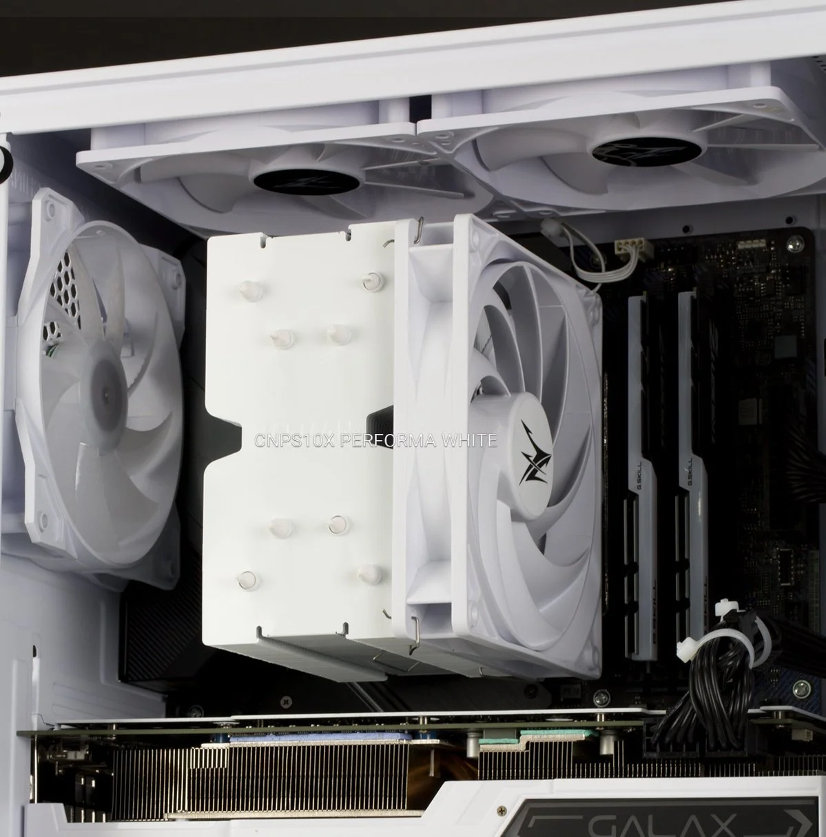 Zalman охладител за процесор CPU Cooler CNPS10X PERFORMA WHITE - image 15