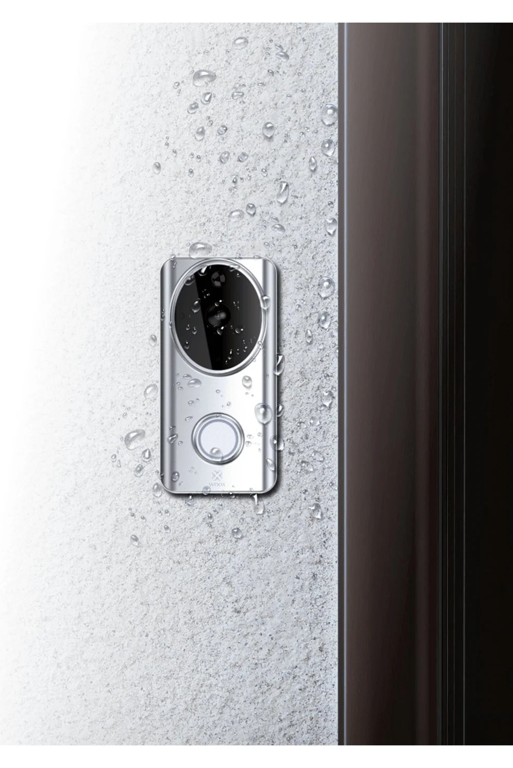 Woox видеозвънец с двупосочно аудио Doorbell - R4957 - Smart WiFi Video Doorbell and Chime - image 3