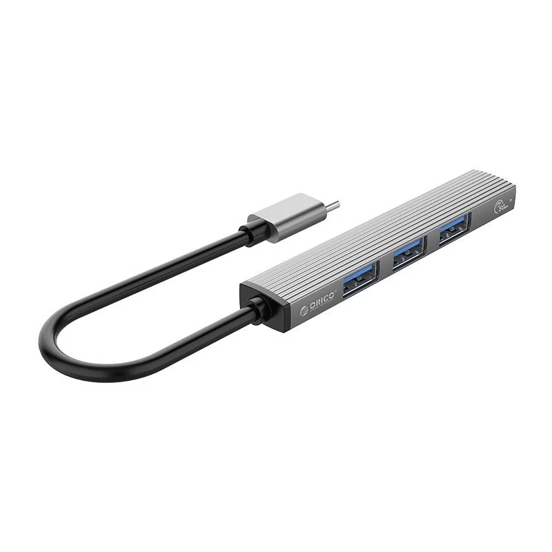 Orico хъб USB3.0/2.0 HUB 4 port - Type-C input - AH-13-GY - image 3